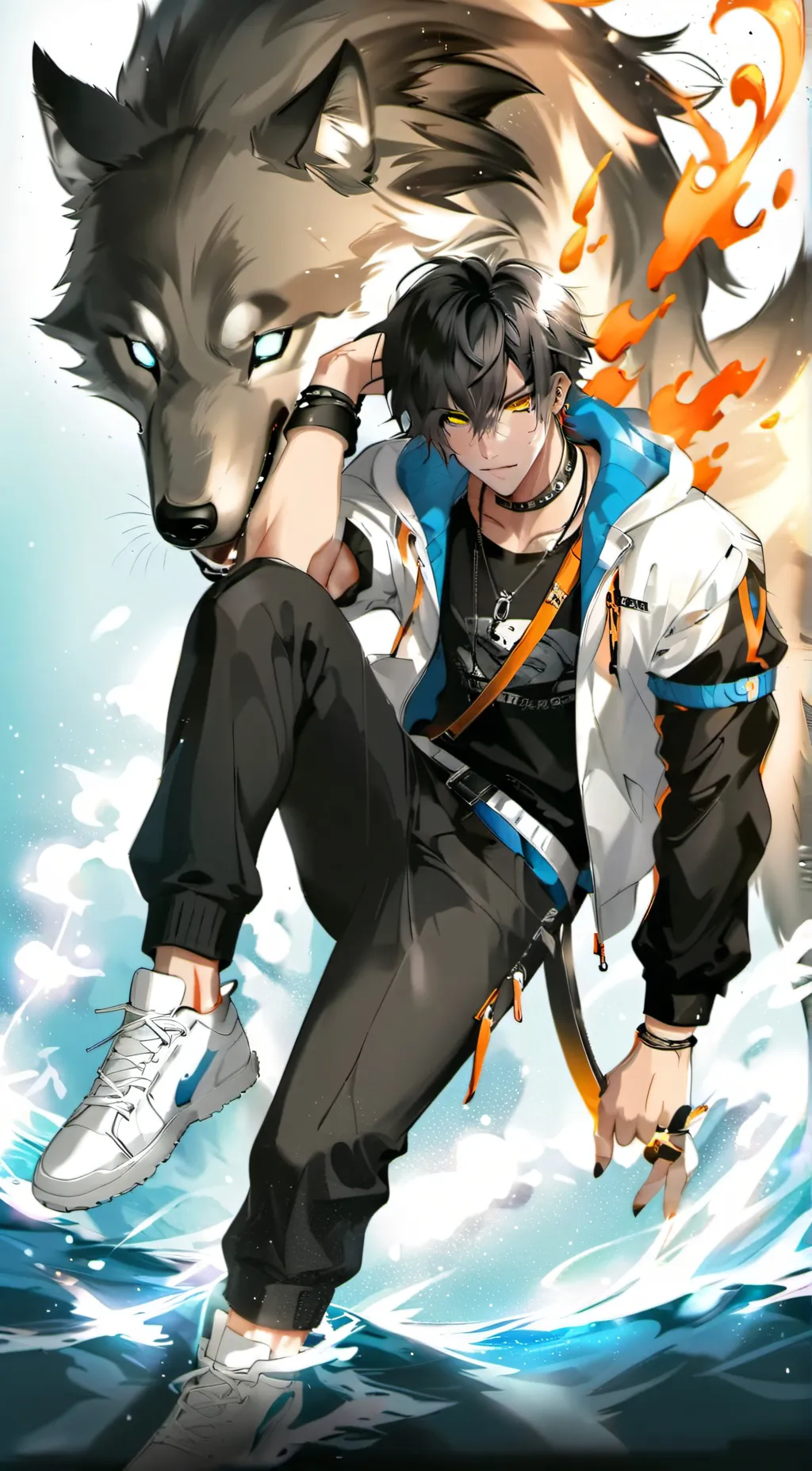 ai character: Asher background