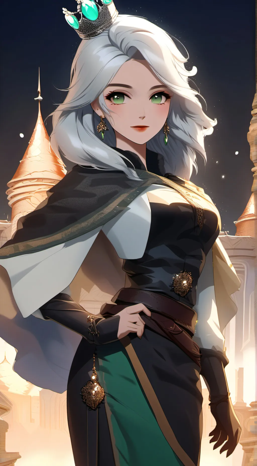 ai character: Silvia background