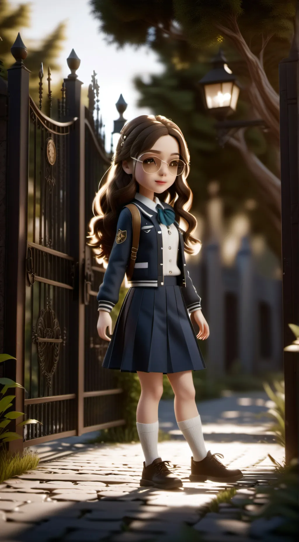 ai character: Evelyn background