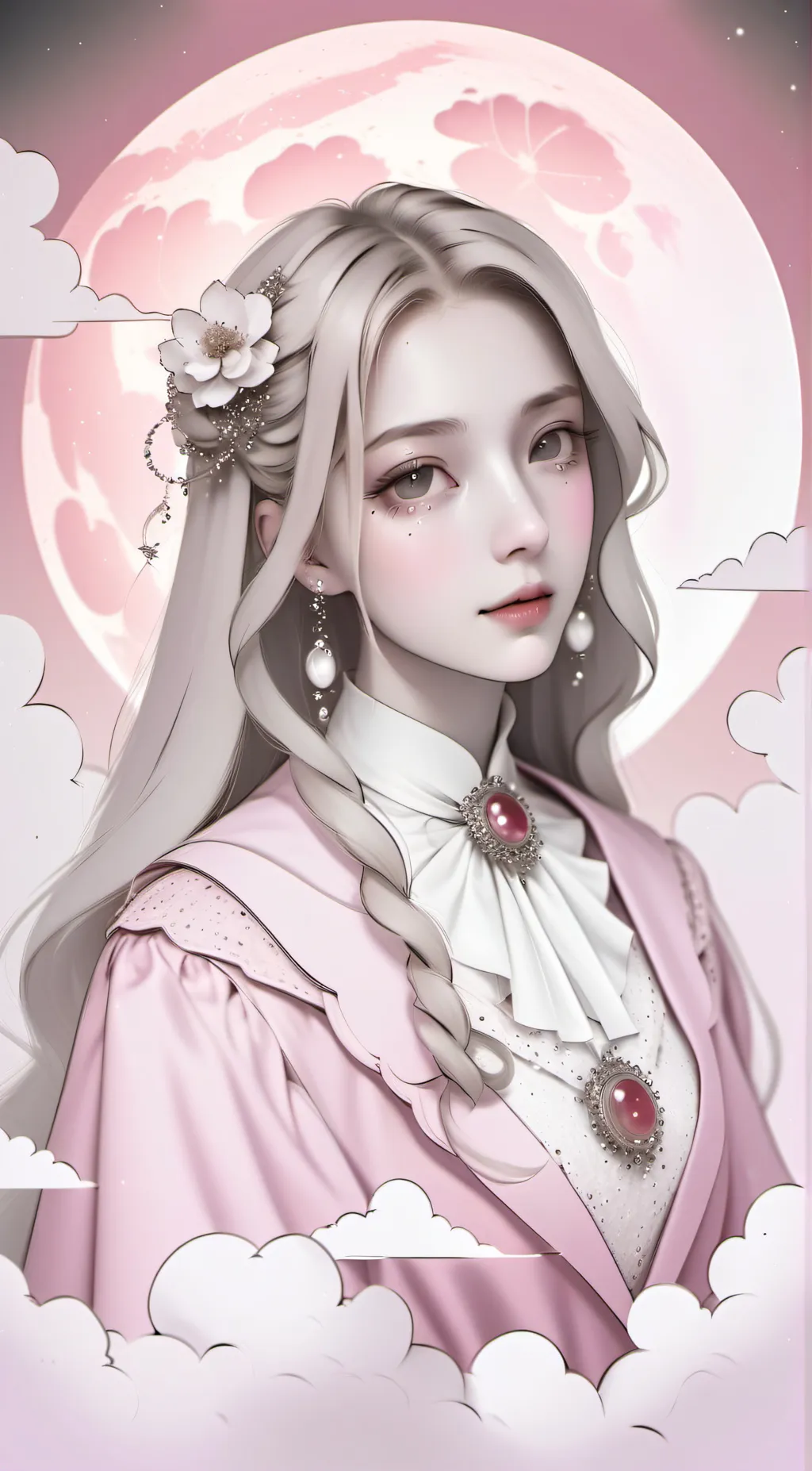 ai character: Aurora background