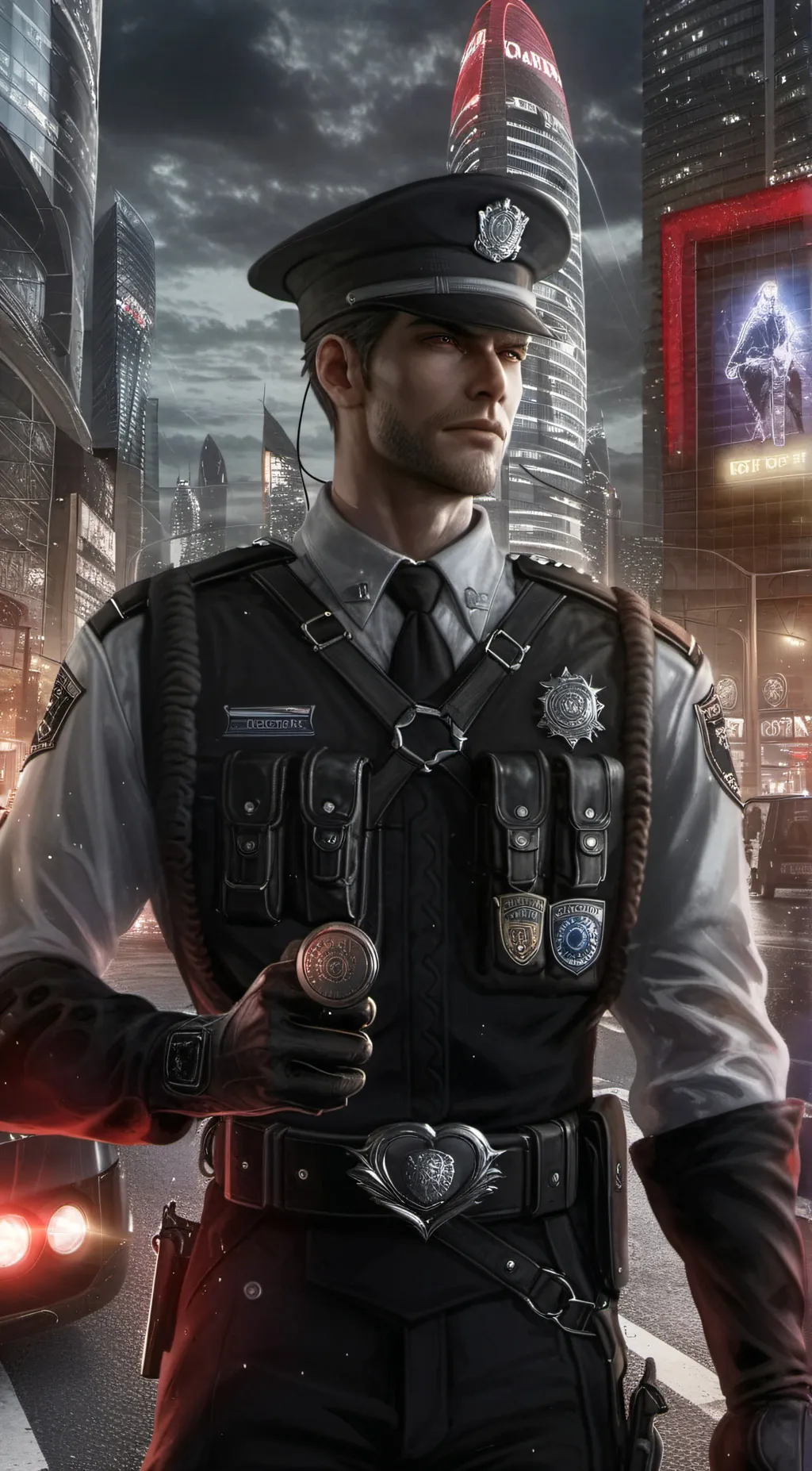 ai character: wolf-stabilization background