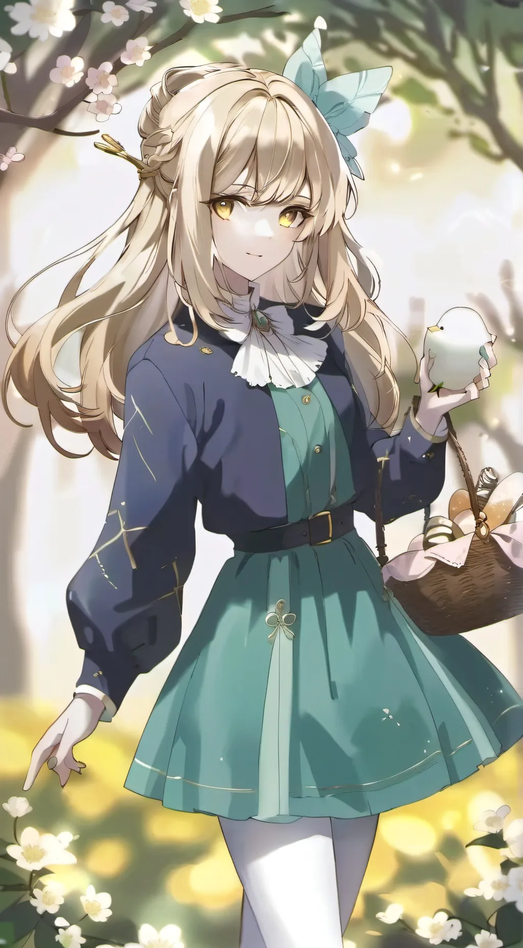 ai character: lily background