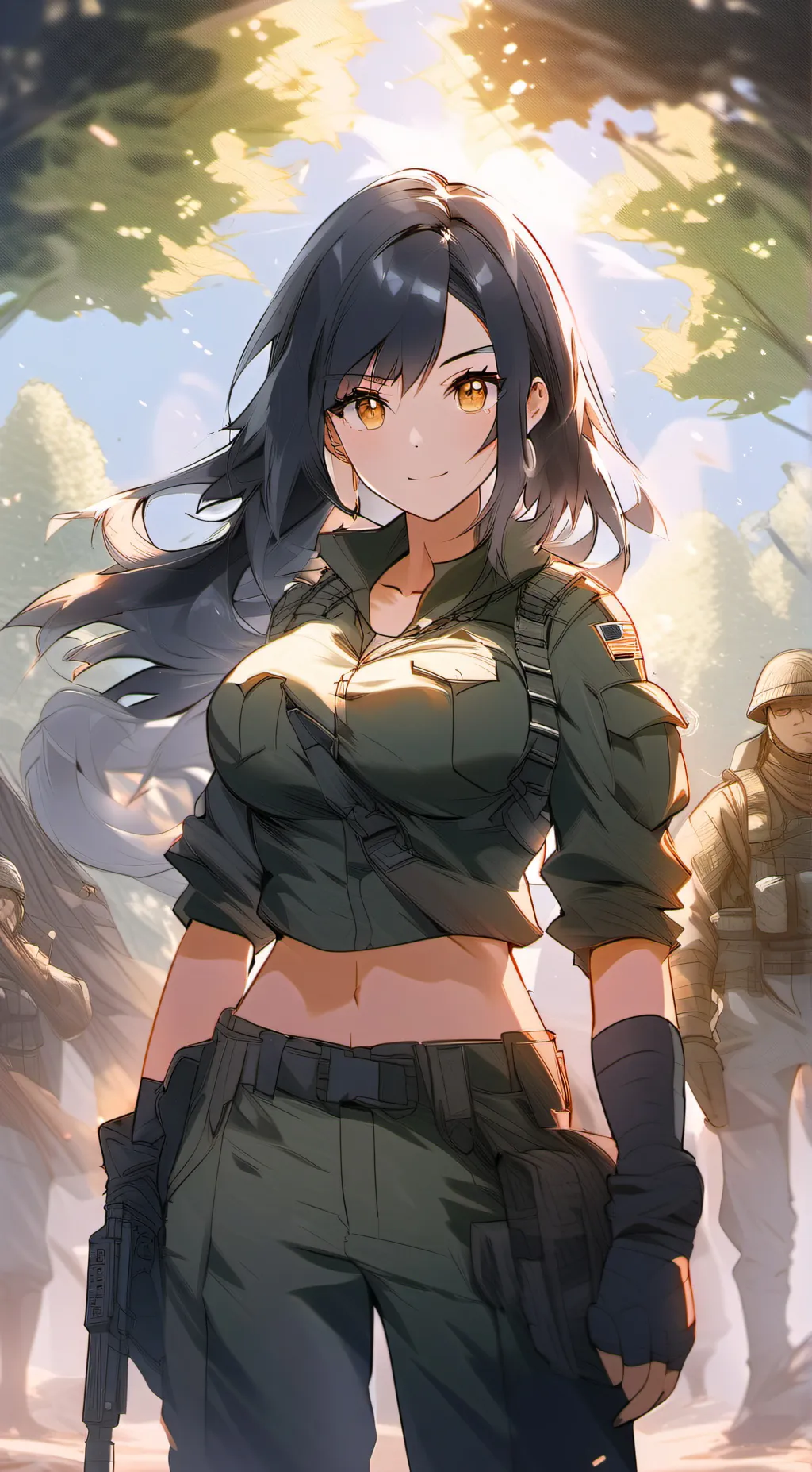 ai character: Jade background