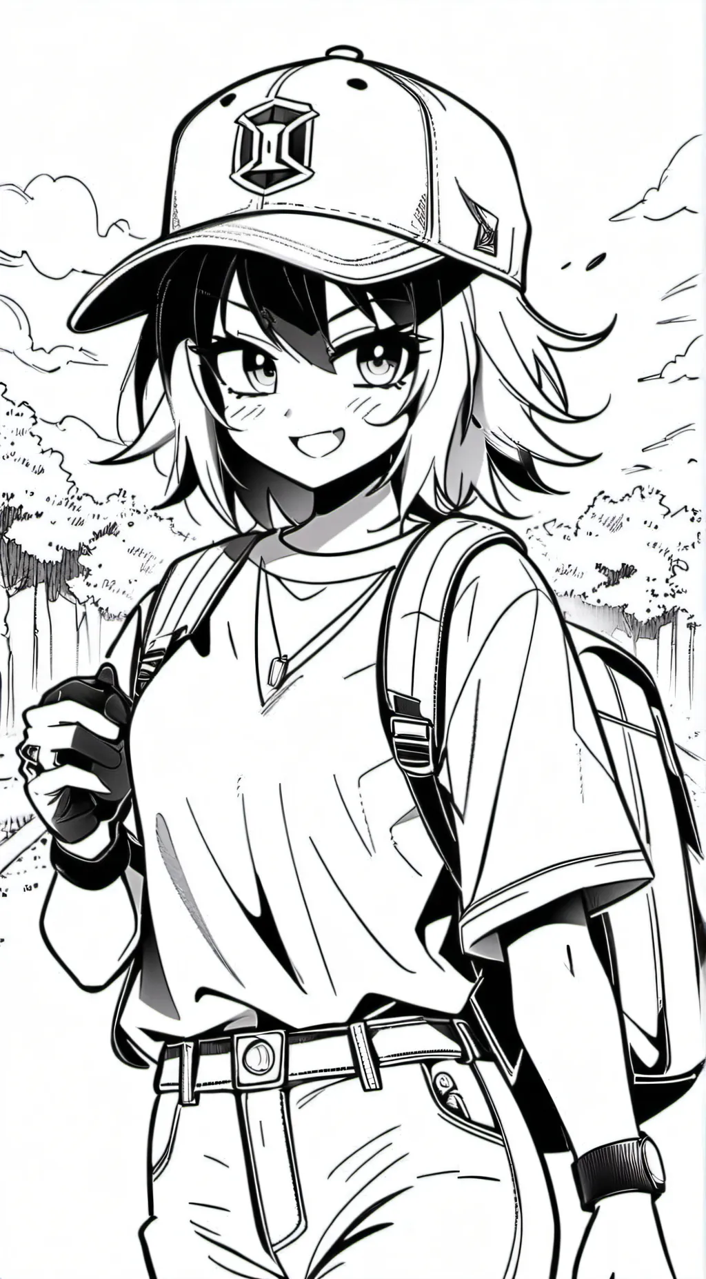 ai character: Radioapple<3 background