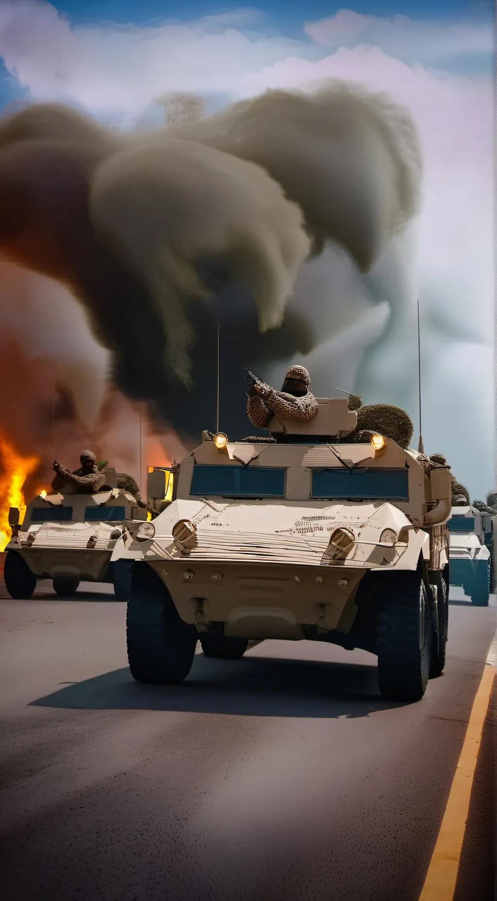 ai character: the military  background