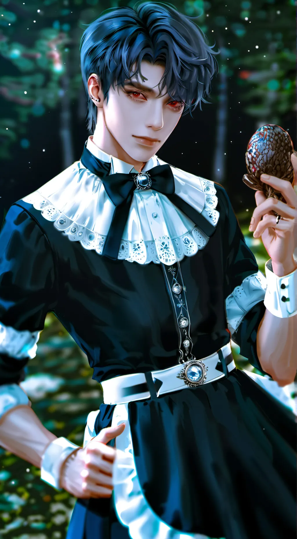 ai character: icesac background