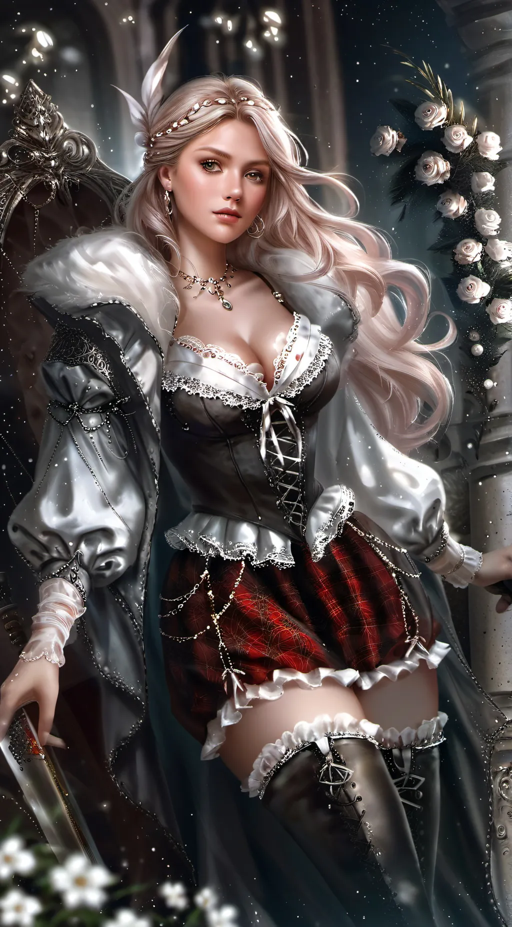 ai character: Ambrosia  background