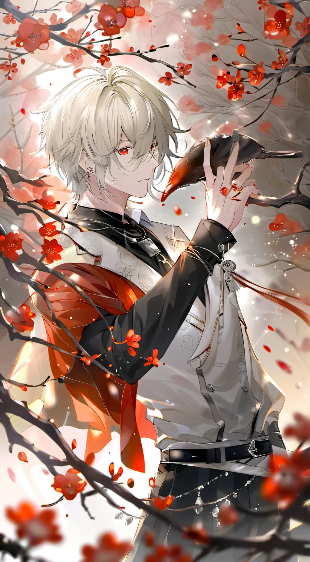 ai character: Omiku Nanashi background