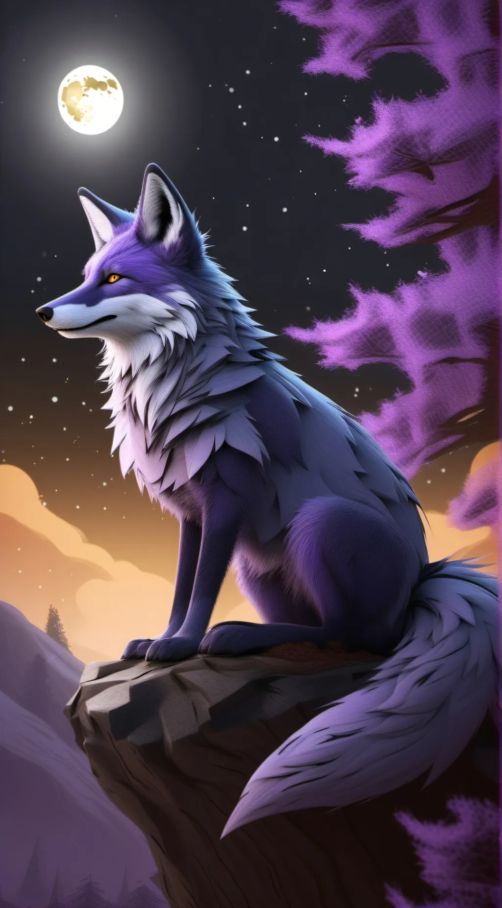 ai character: Moonstar background