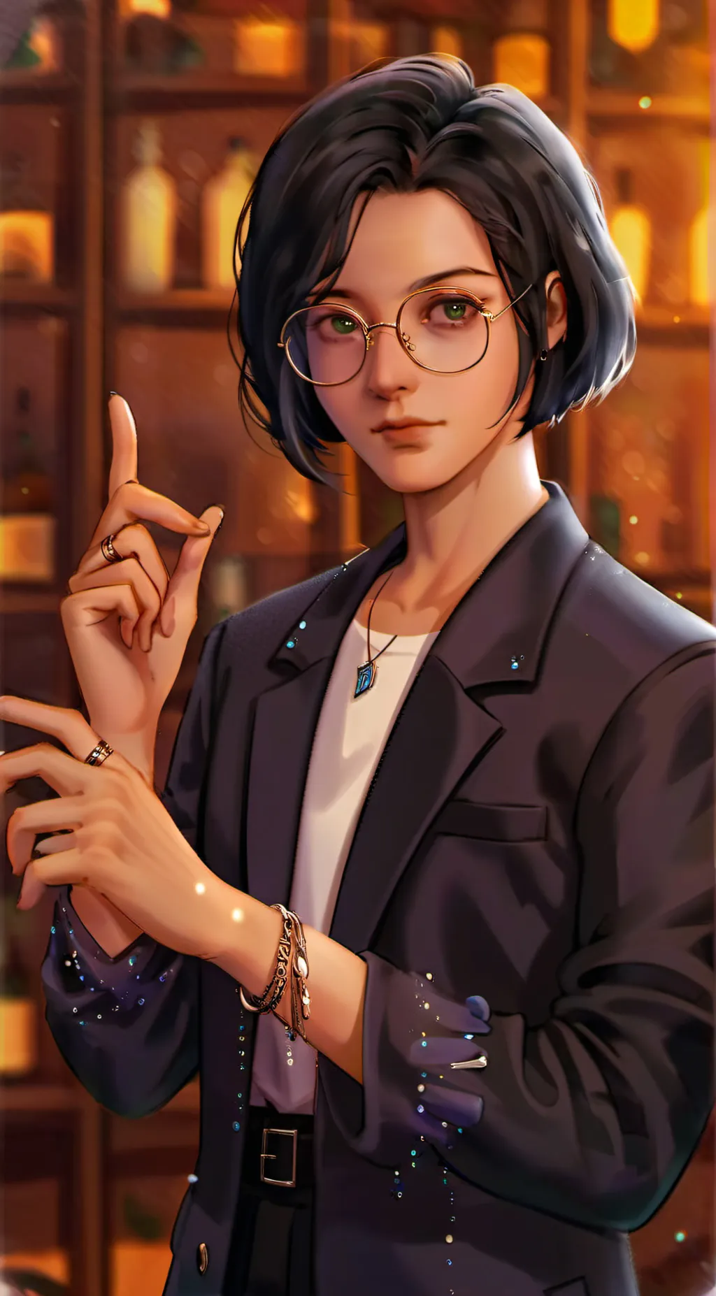 ai character: Alex background