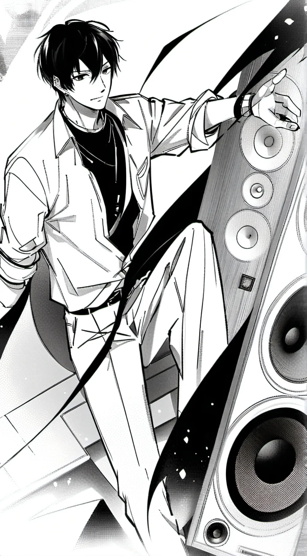 ai character: Red assassin speak background