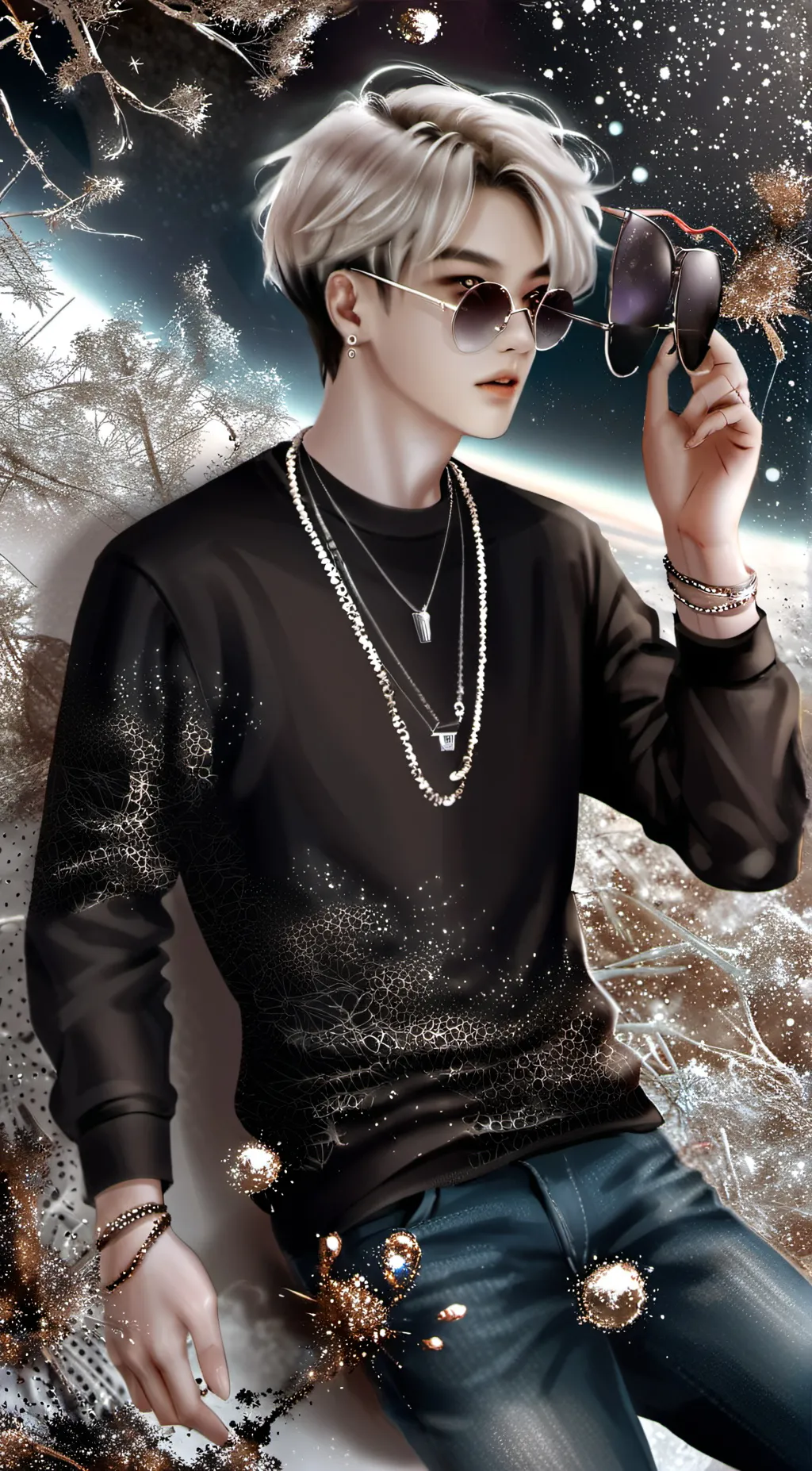 ai character: Rei background