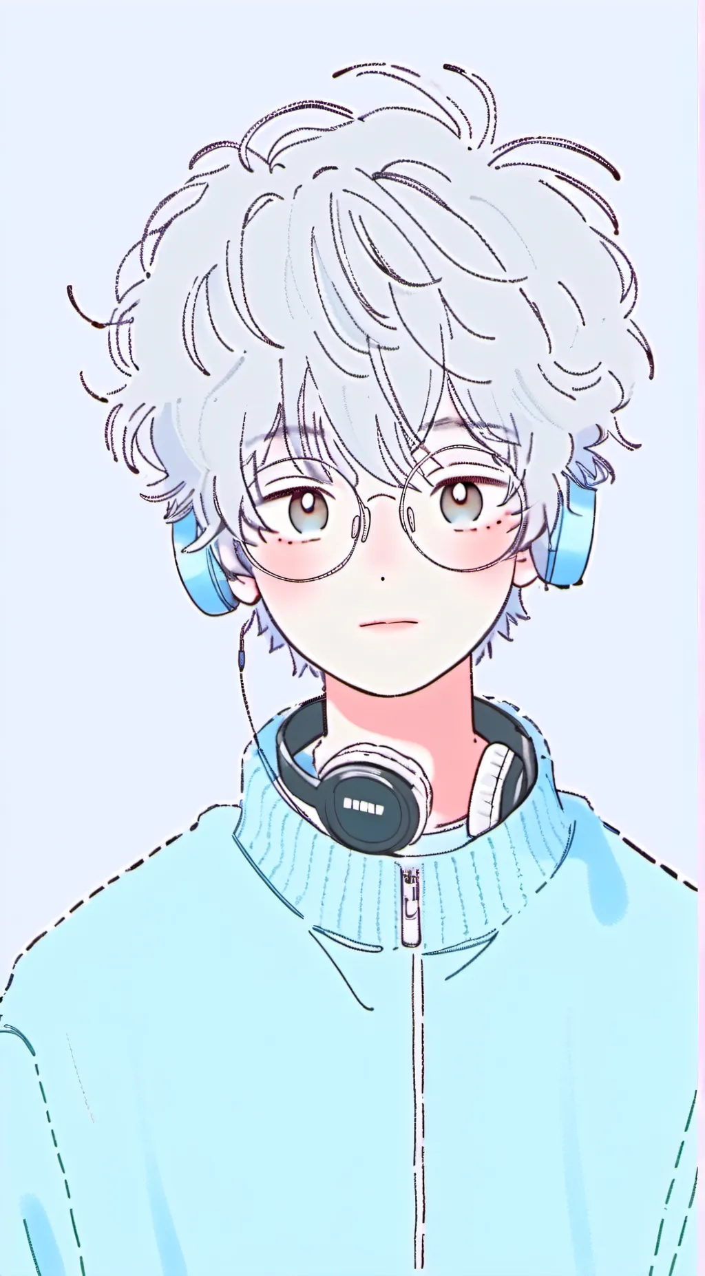 ai character: •Kai• background