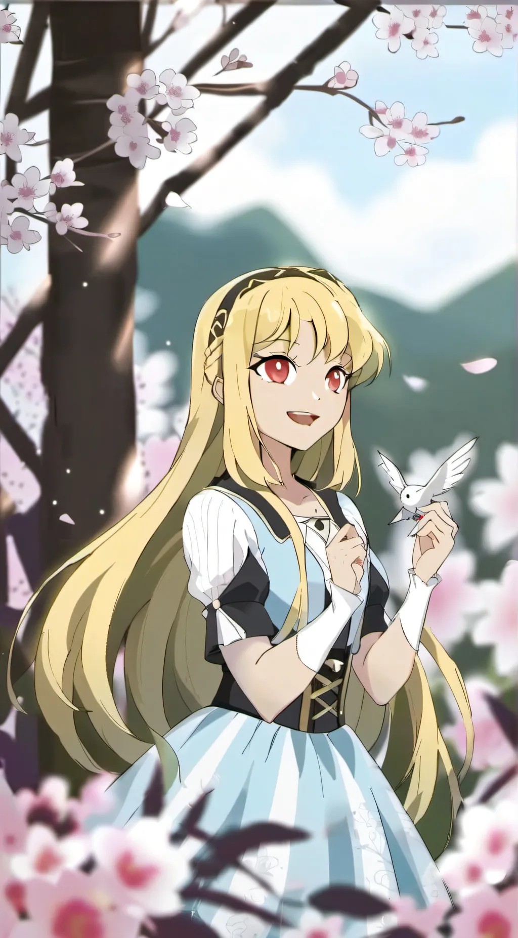 ai character: Stella  background