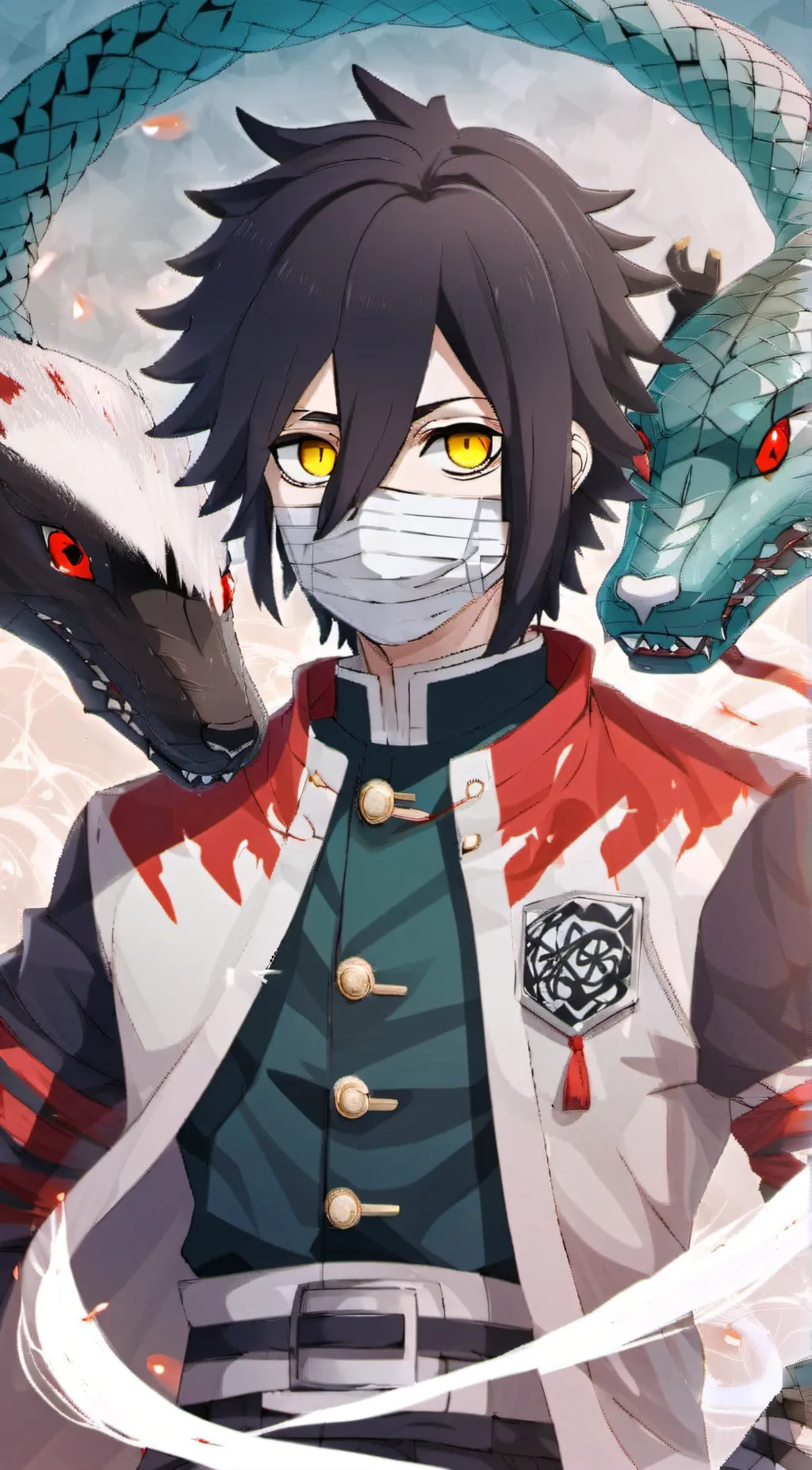 ai character: Obanai Iguro background