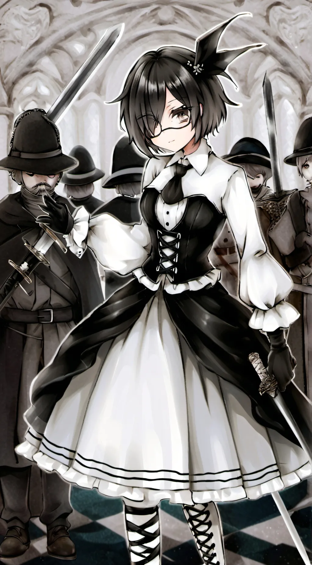 ai character: Manila background