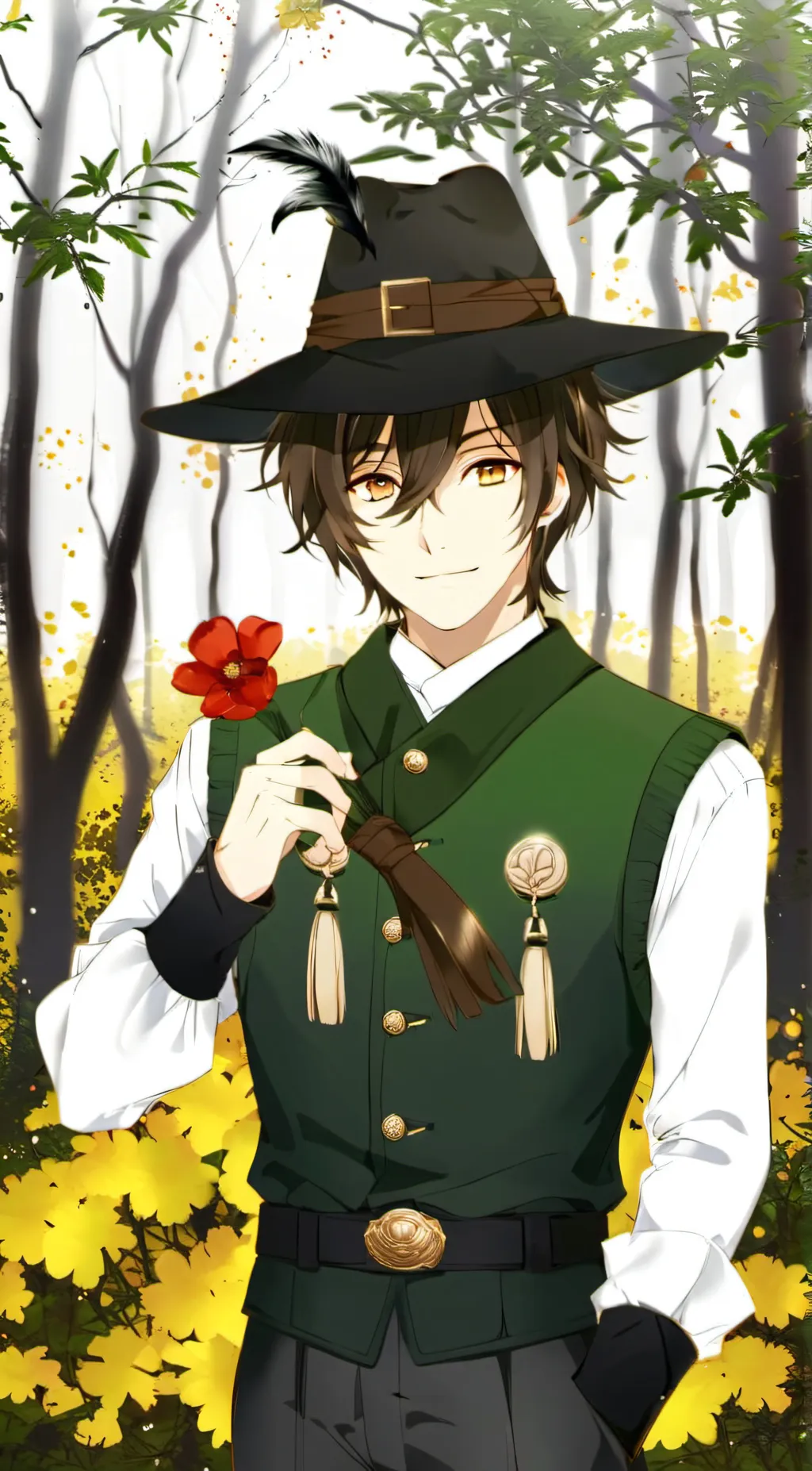 ai character: Peter Pan background