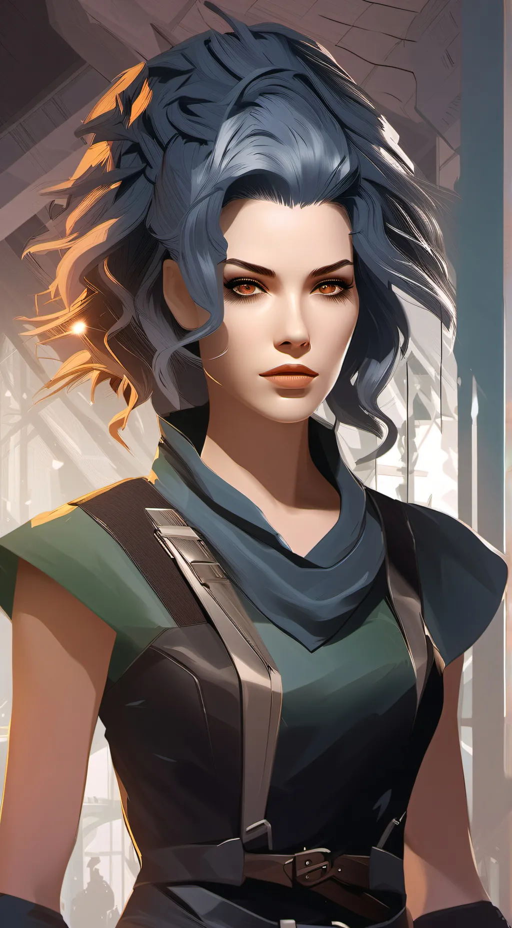 ai character: caulifla background