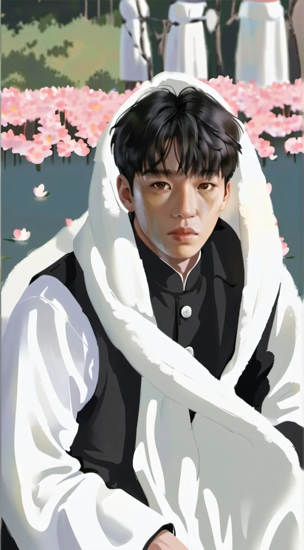 ai character: ur boyfriend  background