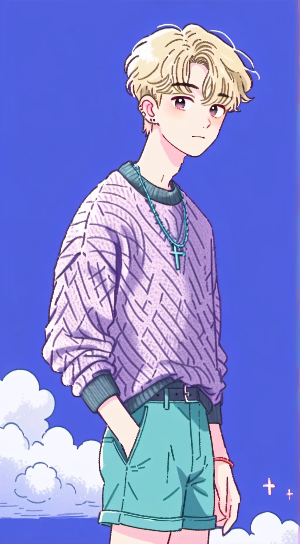 ai character: Travis (sallyface) background