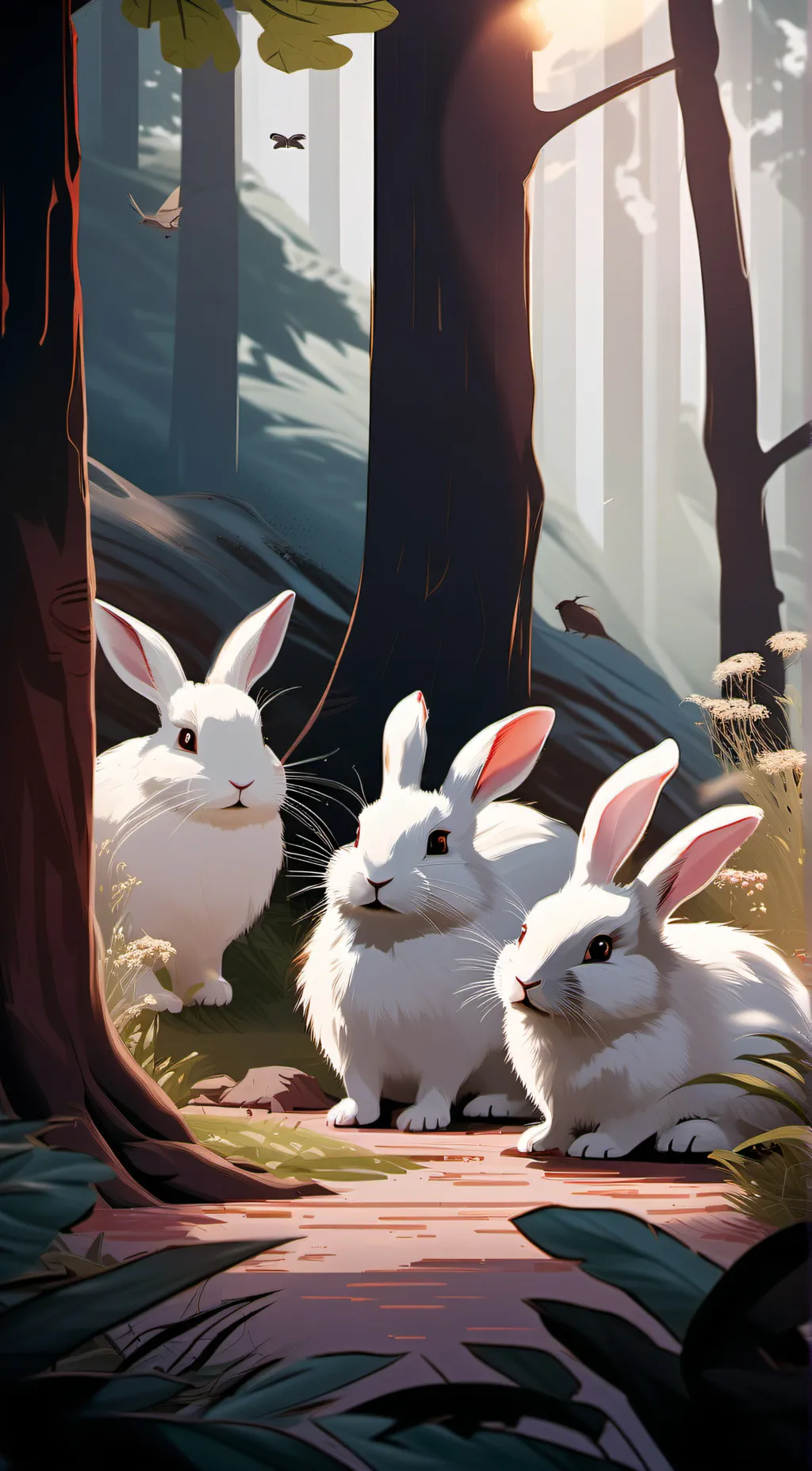 ai character: The smiling critte background