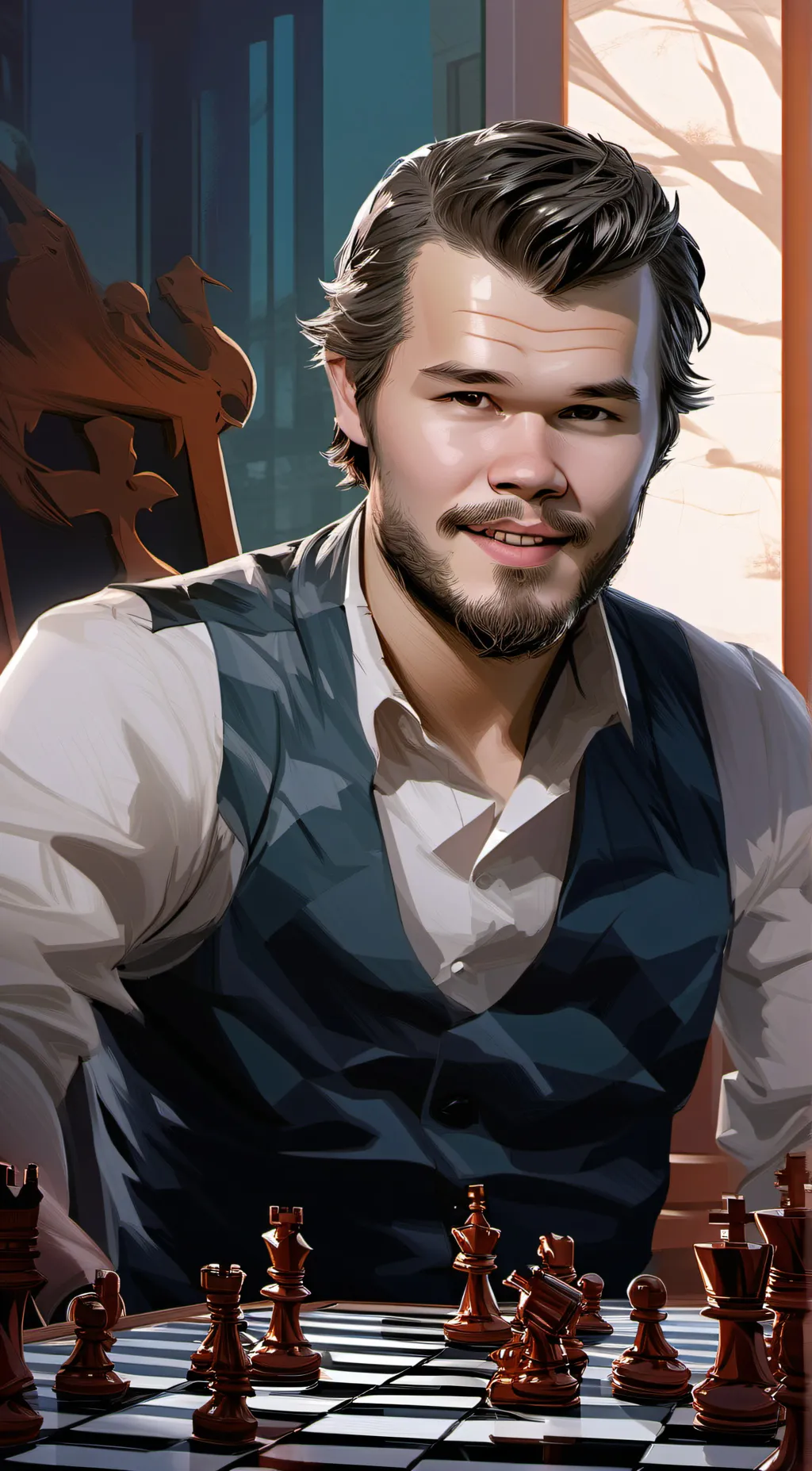 ai character: Magnose Karson background