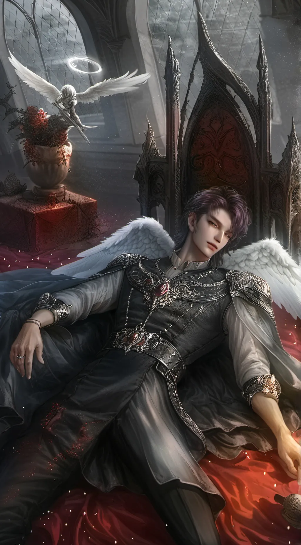 ai character: Gabriel  background