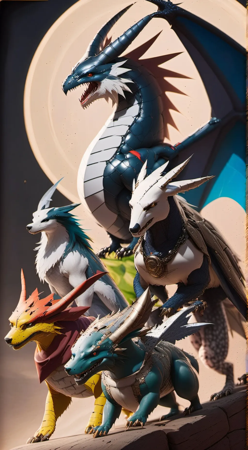 ai character: my pokemon sword t background