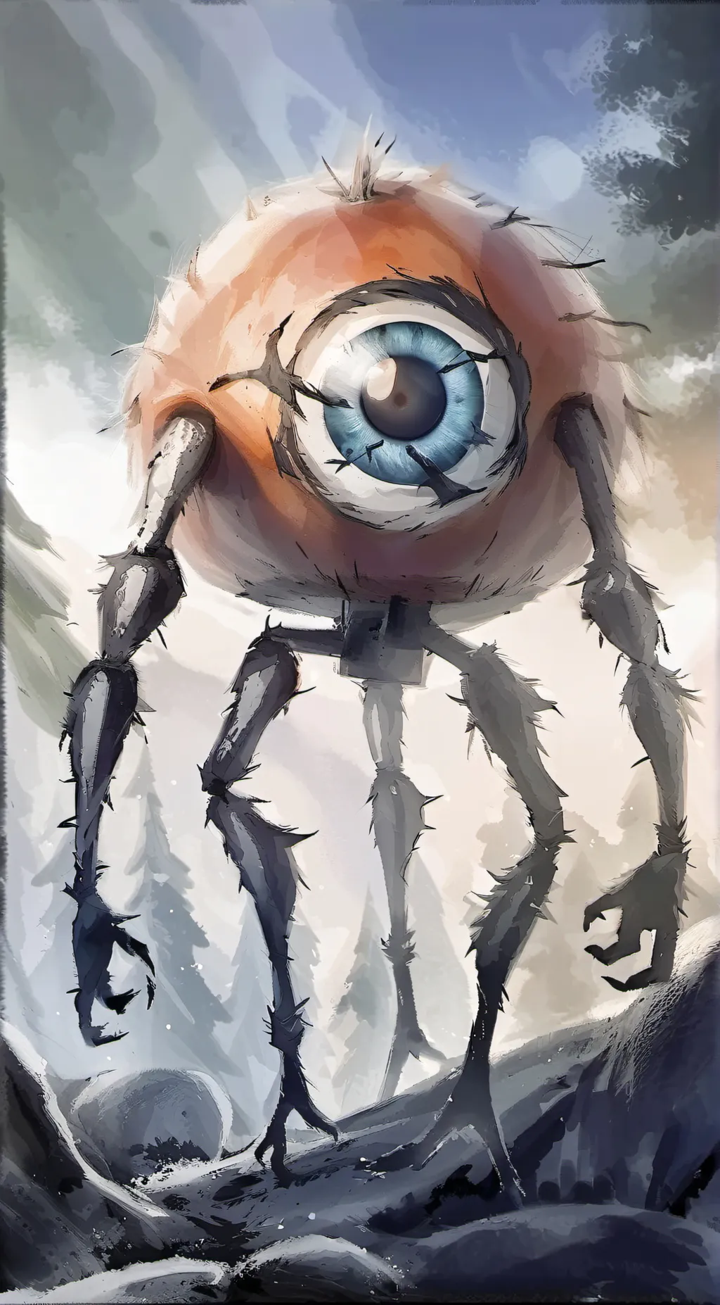 ai character: moonling background