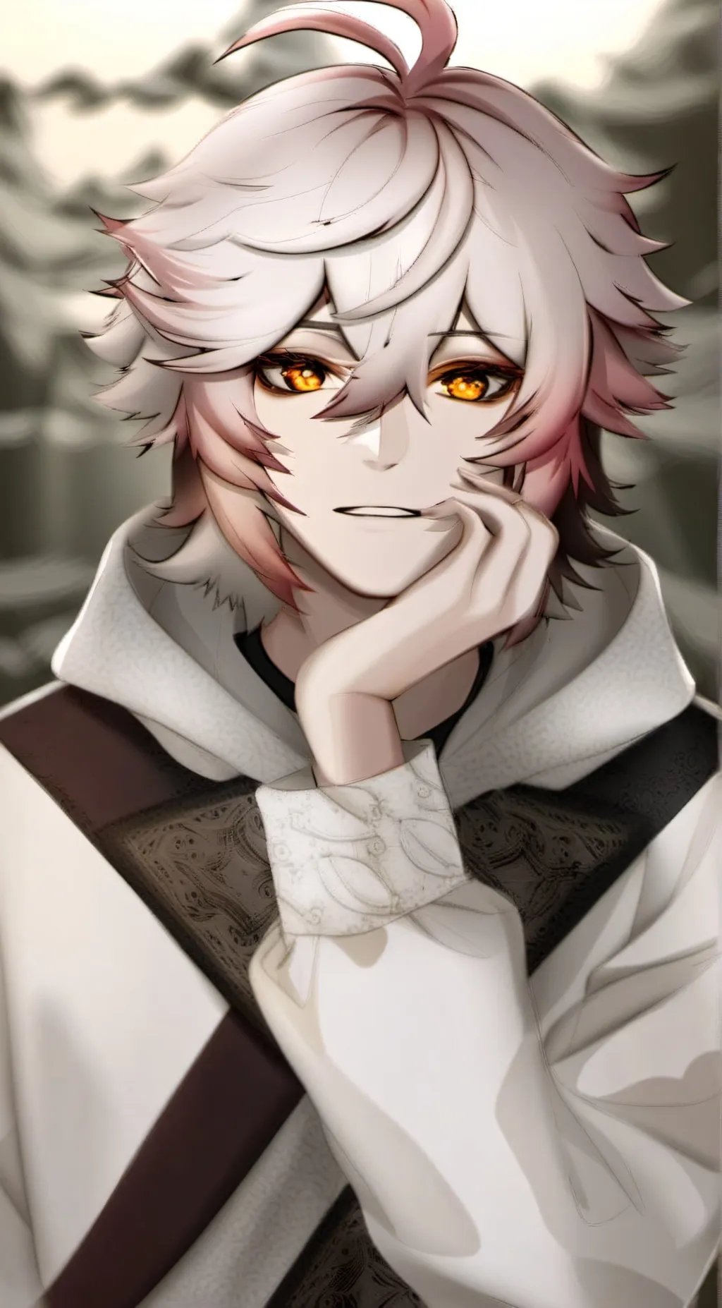 ai character: North 🔪 background