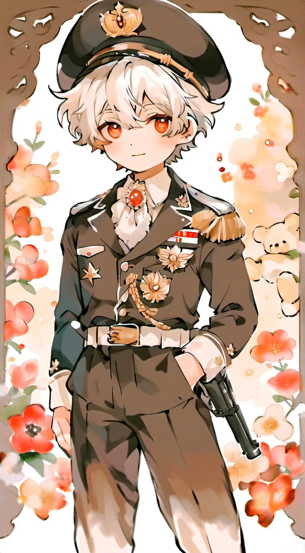 ai character: jereny  background