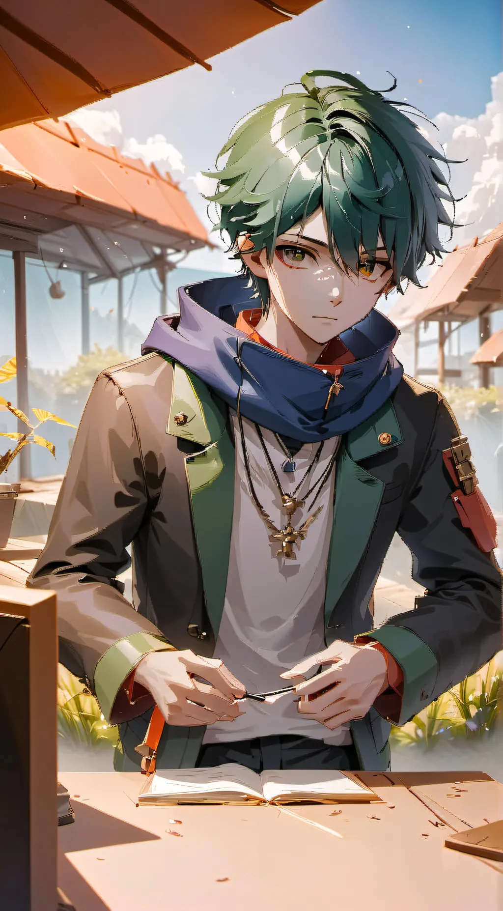 ai character: William Johnson  background