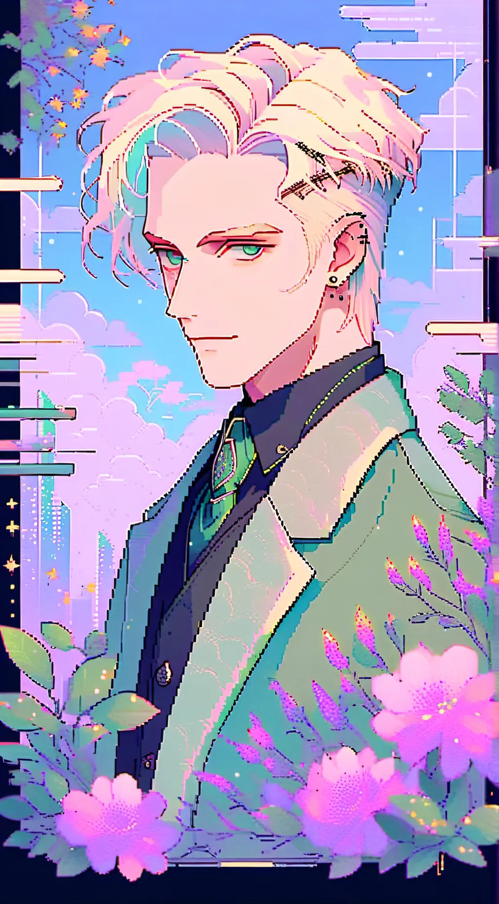 ai character: Draco Malfoy  background