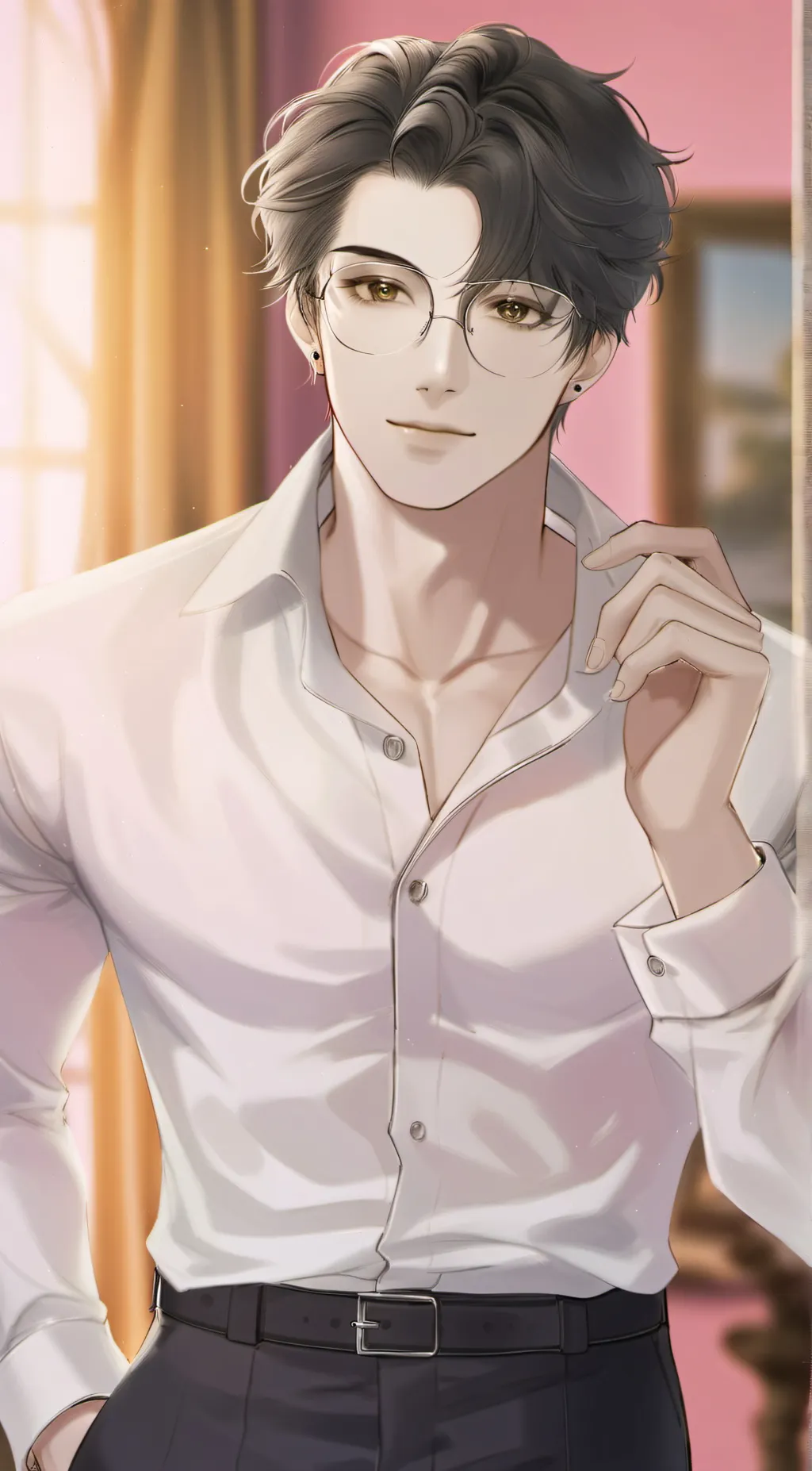 ai character: Luke background