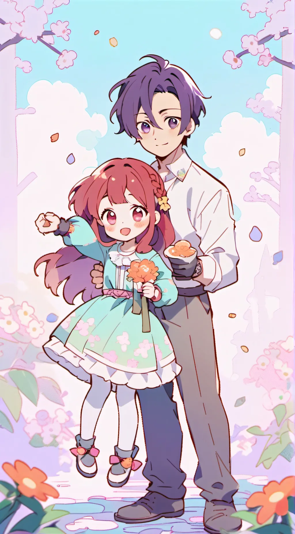 ai character: Jake and Rosie background