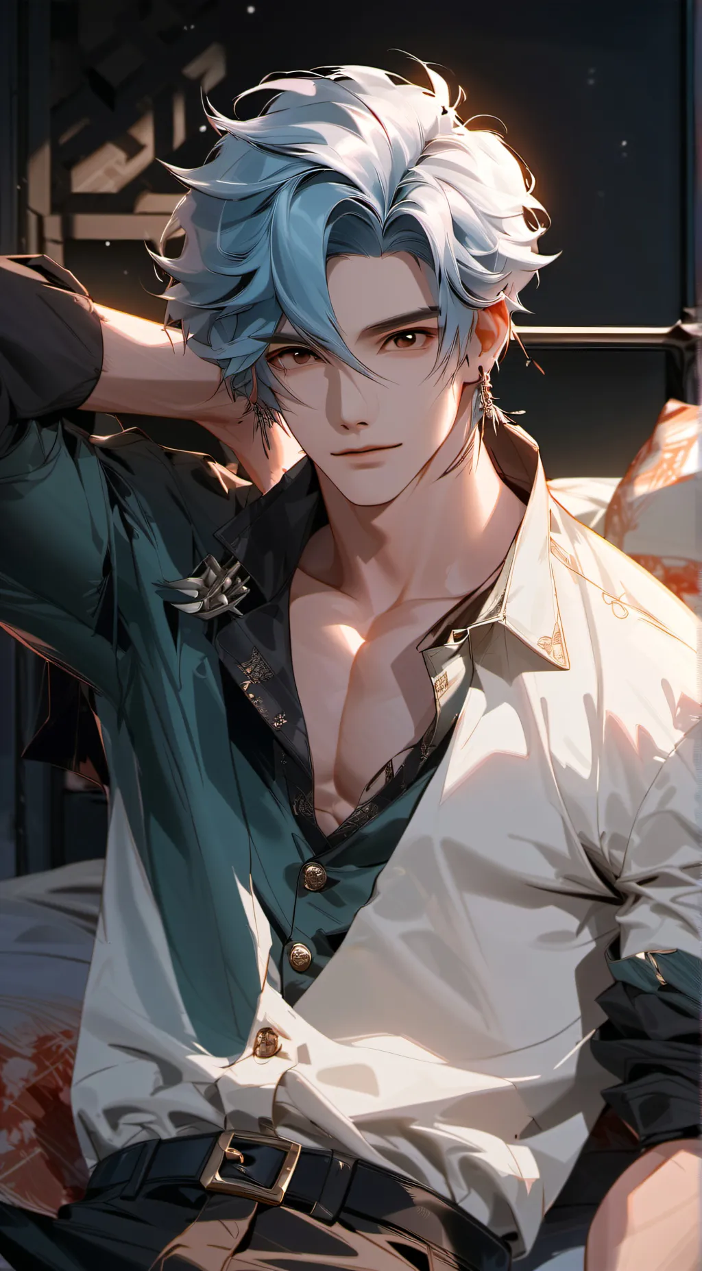 ai character: Ash background