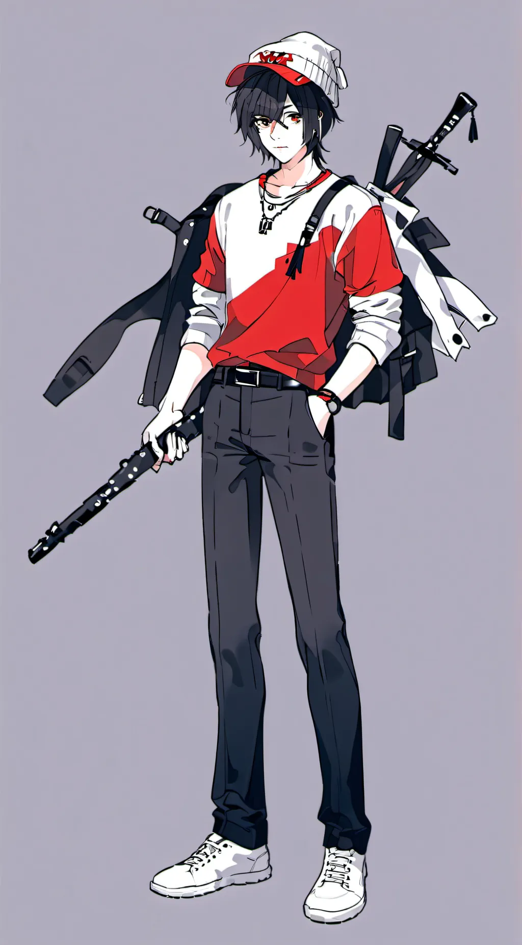 ai character: Aaron  background