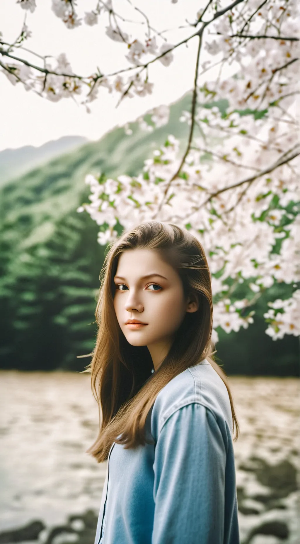 ai character: Adriana  background