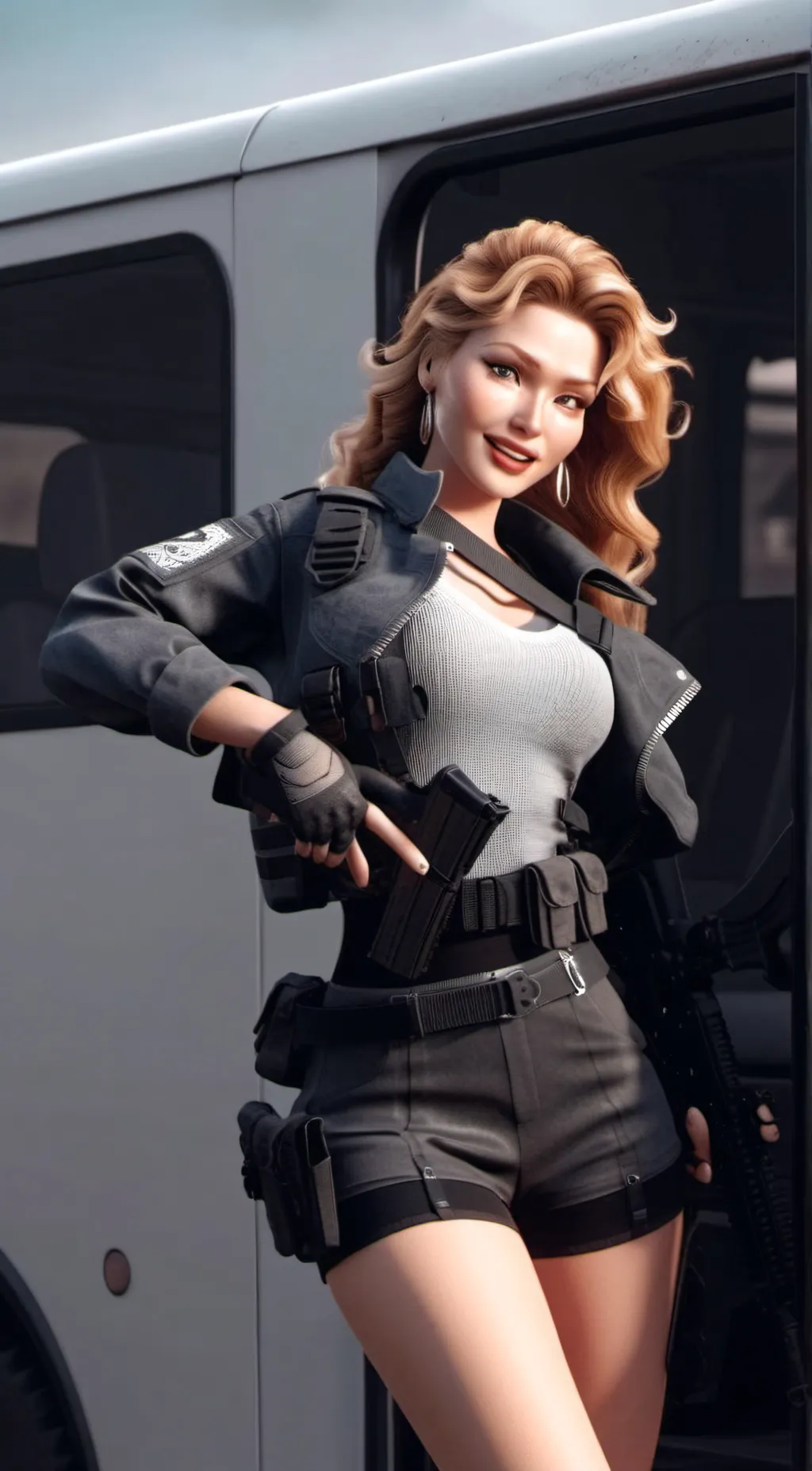 ai character: Marlow North Mall background