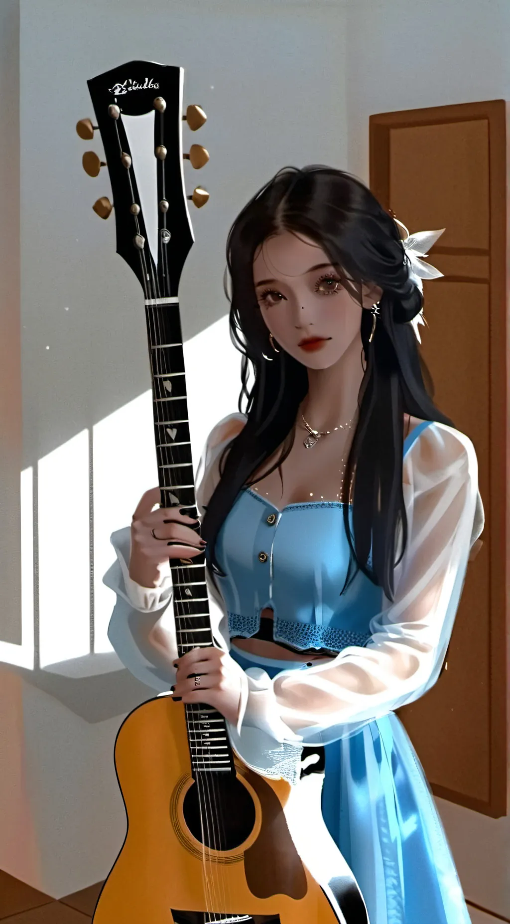 ai character: Annabelle  background