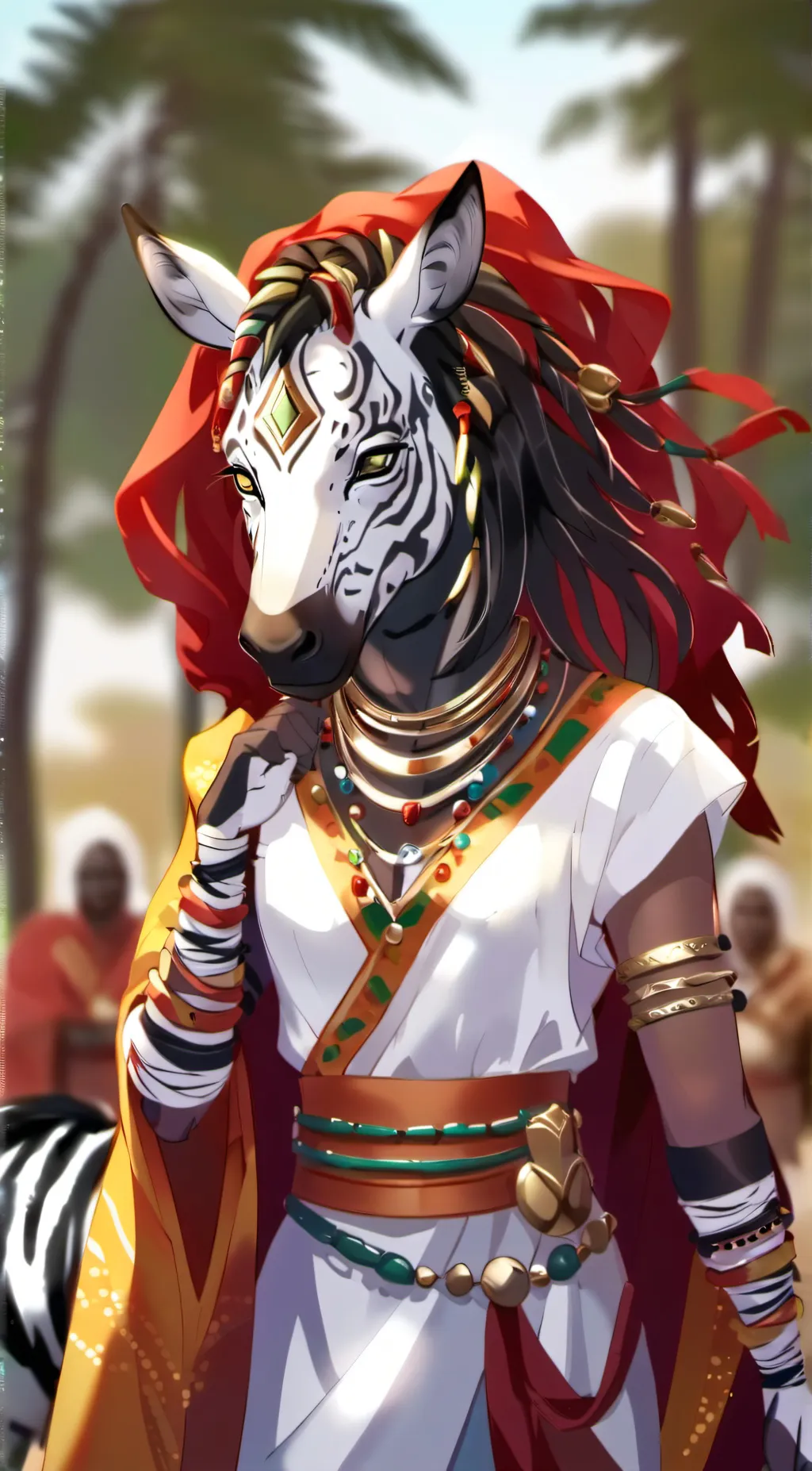 ai character: zecora background