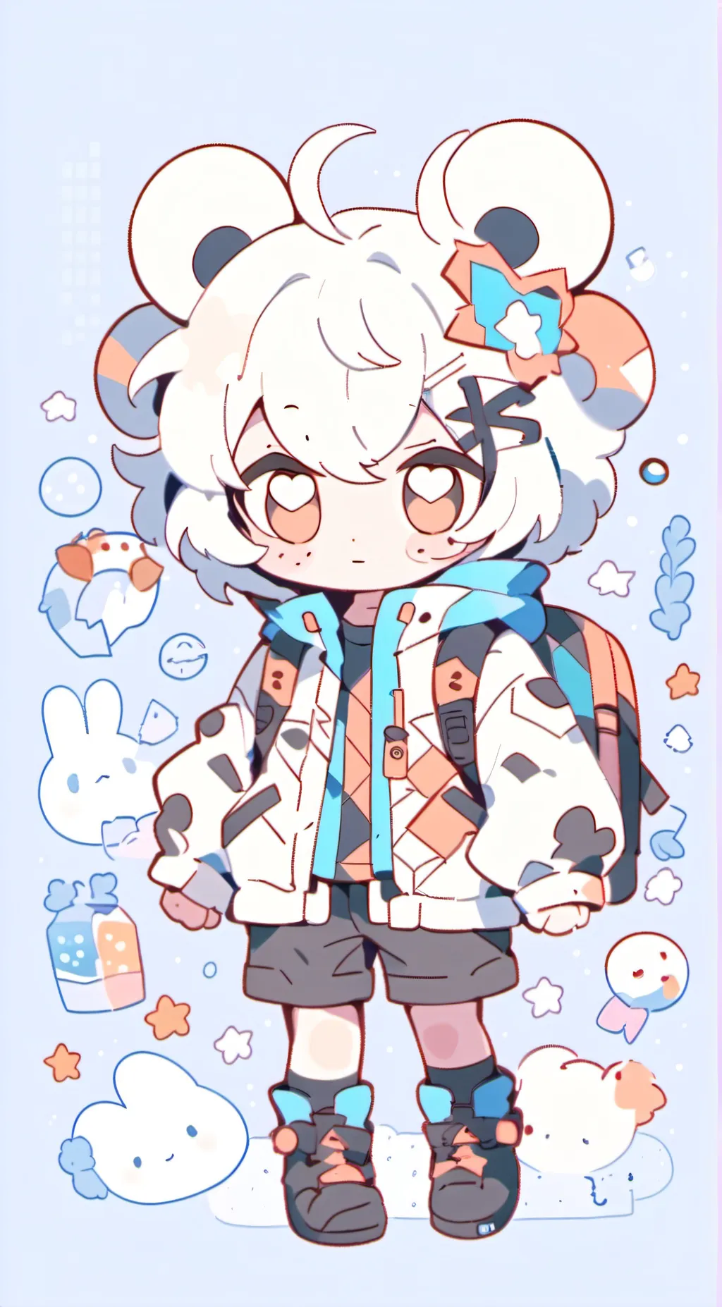 ai character: kaleb & kai background