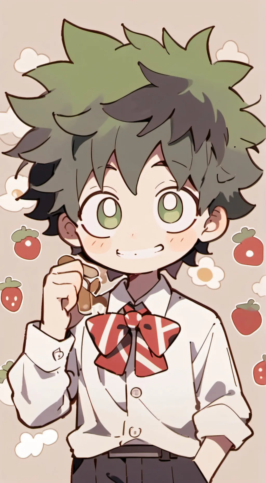 ai character: Deku background