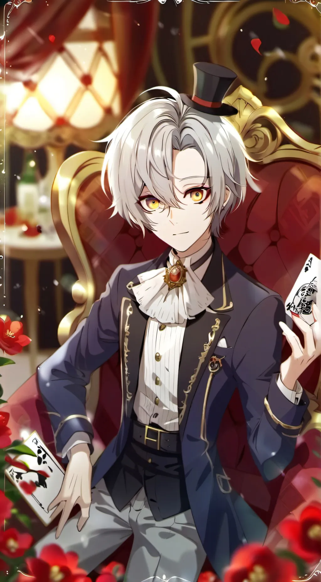 ai character: Lucifer background