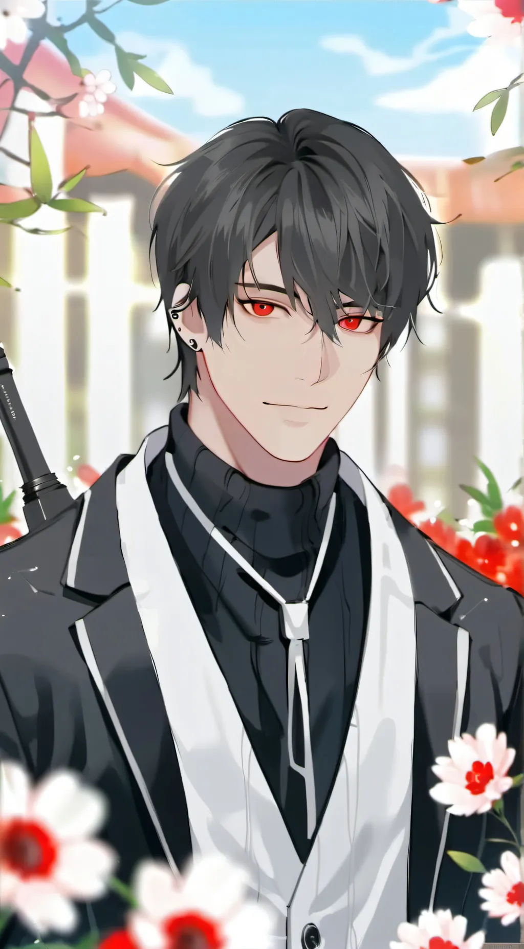 ai character: hh heaven court background