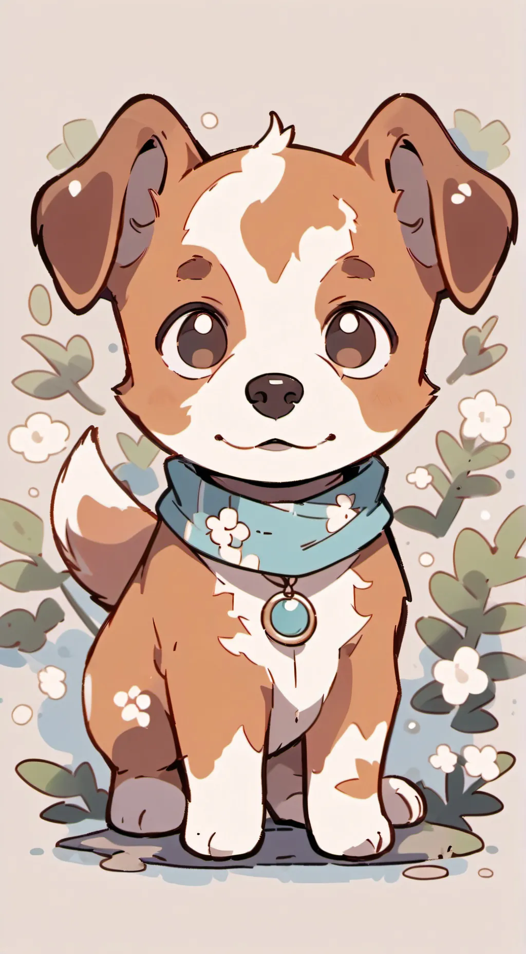 ai character: Bingo <3 background