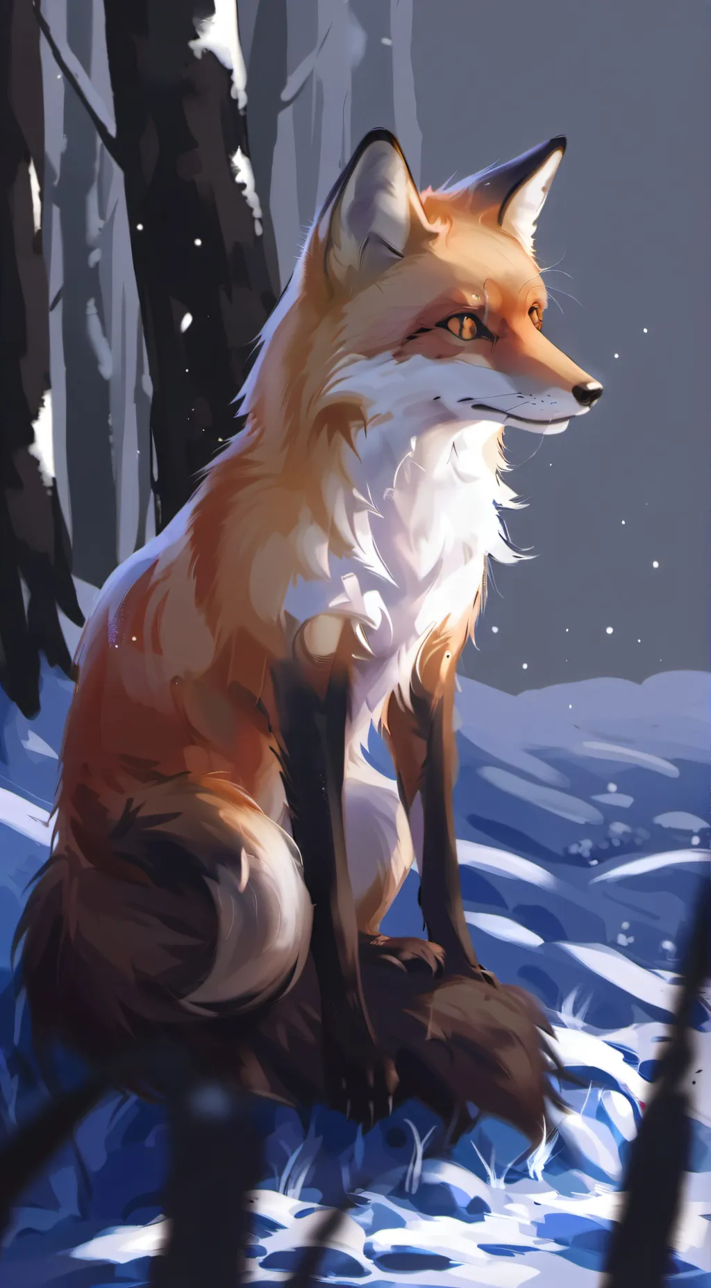 ai character: Story background