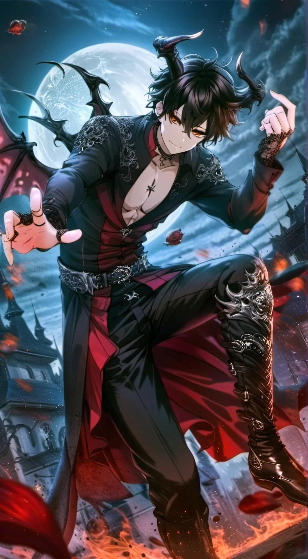 ai character: Aaron background