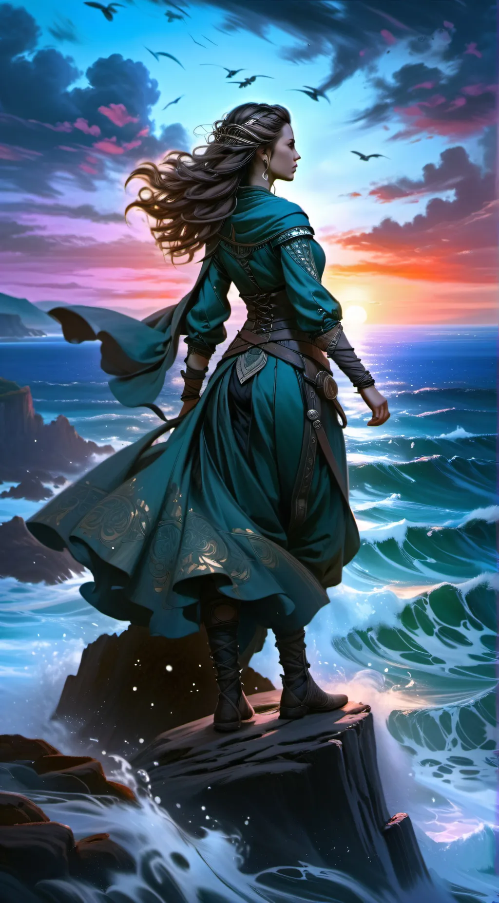 ai character: Evie background