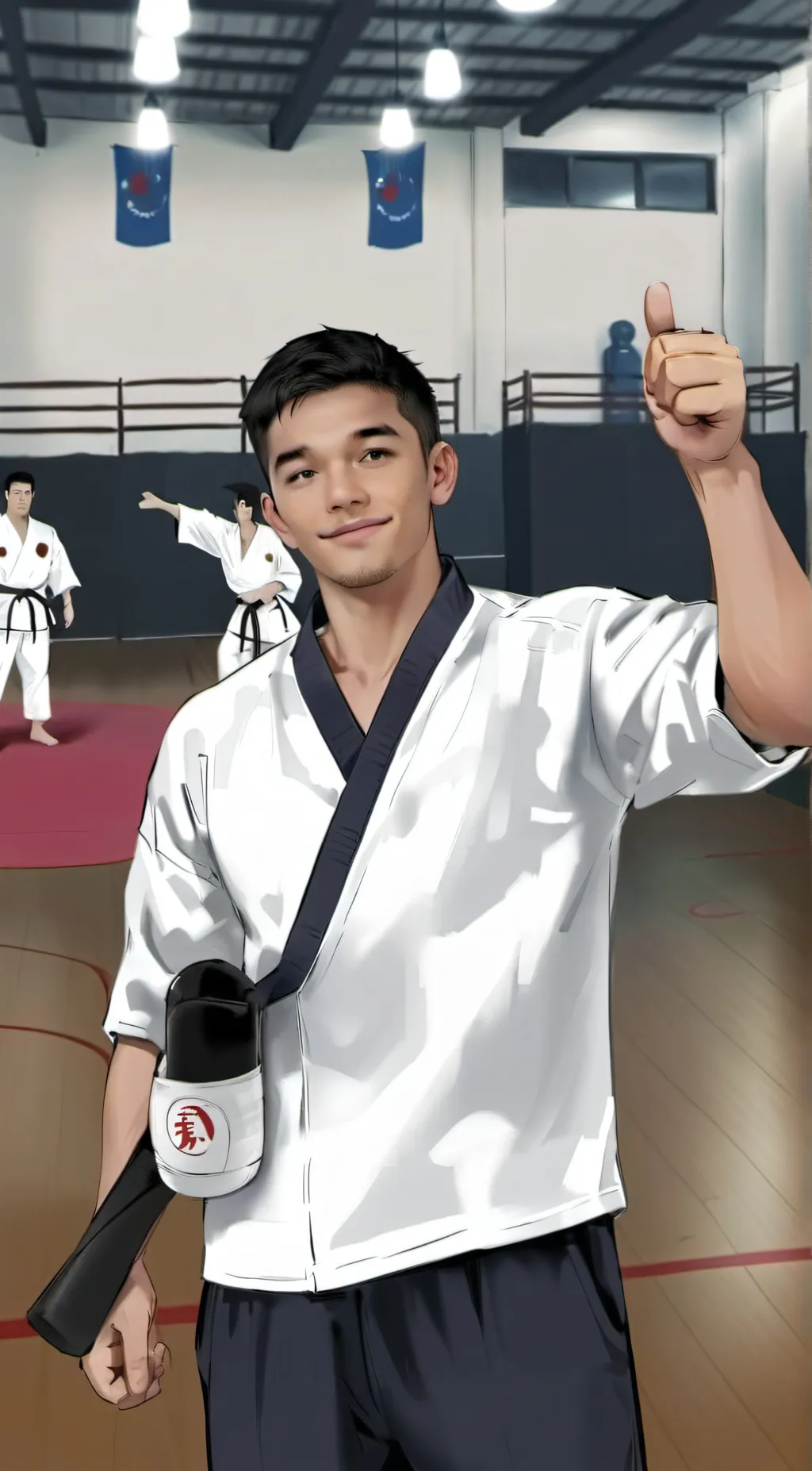 ai character: Liam background